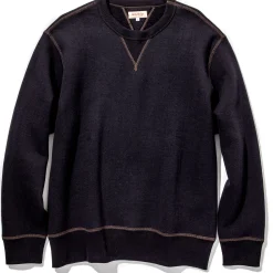 Sweatshirts-Joe McCoy 10 Oz. Loopwheel Crewneck Sweatshirt 030 Black