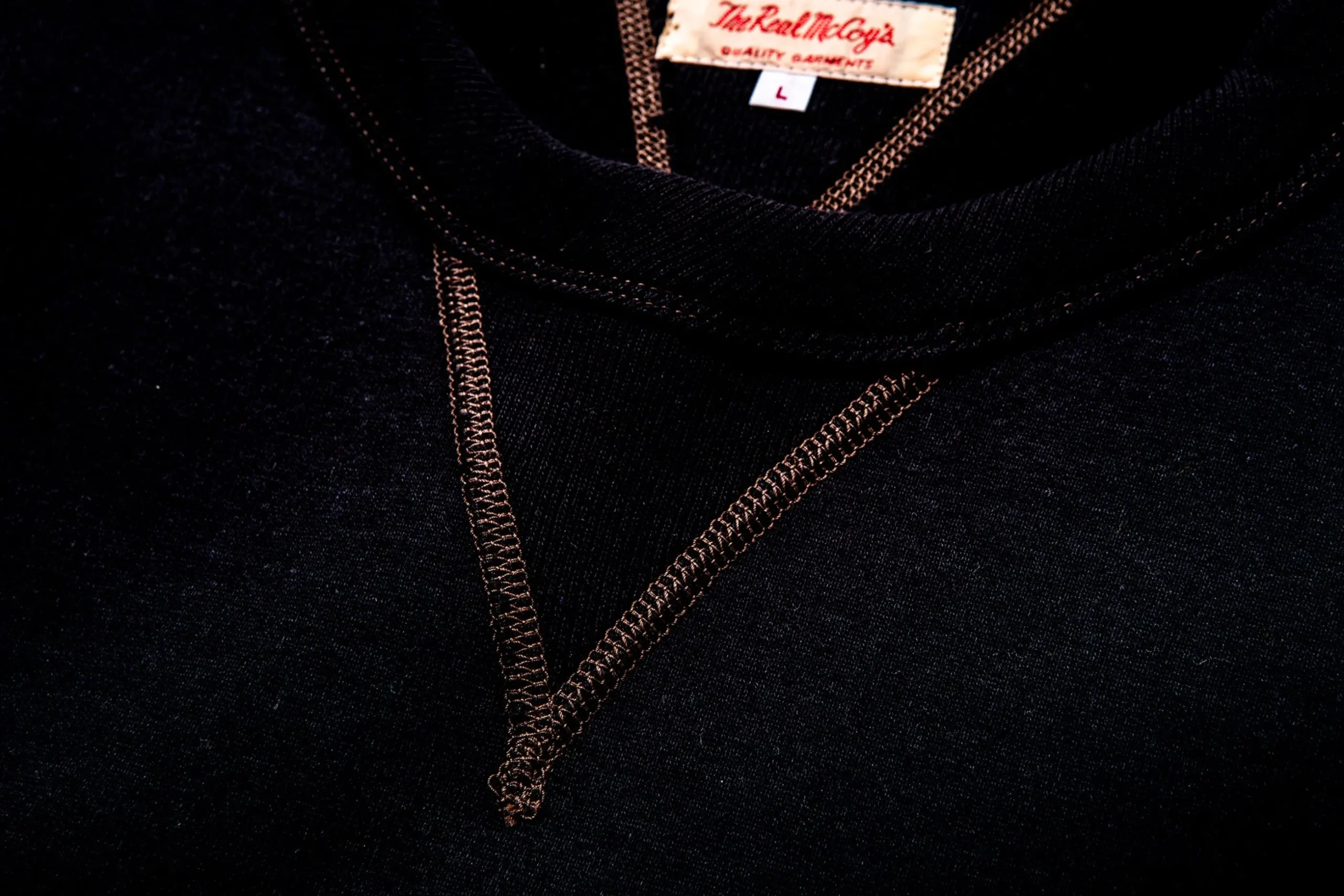 Sweatshirts-Joe McCoy 10 Oz. Loopwheel Crewneck Sweatshirt 030 Black