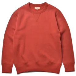 Sweatshirts-Joe McCoy 10 Oz. Loopwheel Crewneck Sweatshirt 091 Cherry