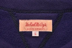 Sweatshirts-Joe McCoy 10 Oz. Loopwheel Crewneck Sweatshirt 130 Purple