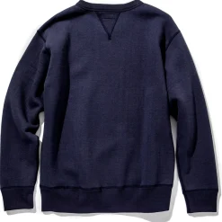 Sweatshirts-Joe McCoy 10 Oz. Loopwheel Crewneck Sweatshirt 140 Navy