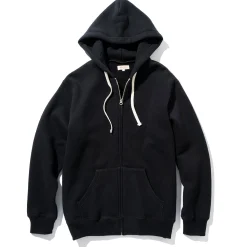 Sweatshirts-Joe McCoy 10 Oz. Loopwheel F/Z Parka 030 Black