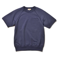 Sweatshirts-Joe McCoy 9 Oz. Loopwheel S/S Sweatshirt 142 Mq. Navy
