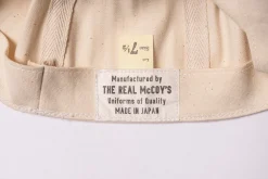 Hats-The Real McCoy's A-3 Cap / White Hbt Ecru
