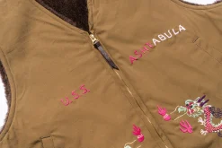 Vests-The Real McCoy's Alpaca Vest / Uss Ashtabula Khaki