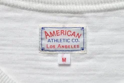 T-Shirts-The Real McCoy's American Athletic Tee / Camp Croft 011 Milk