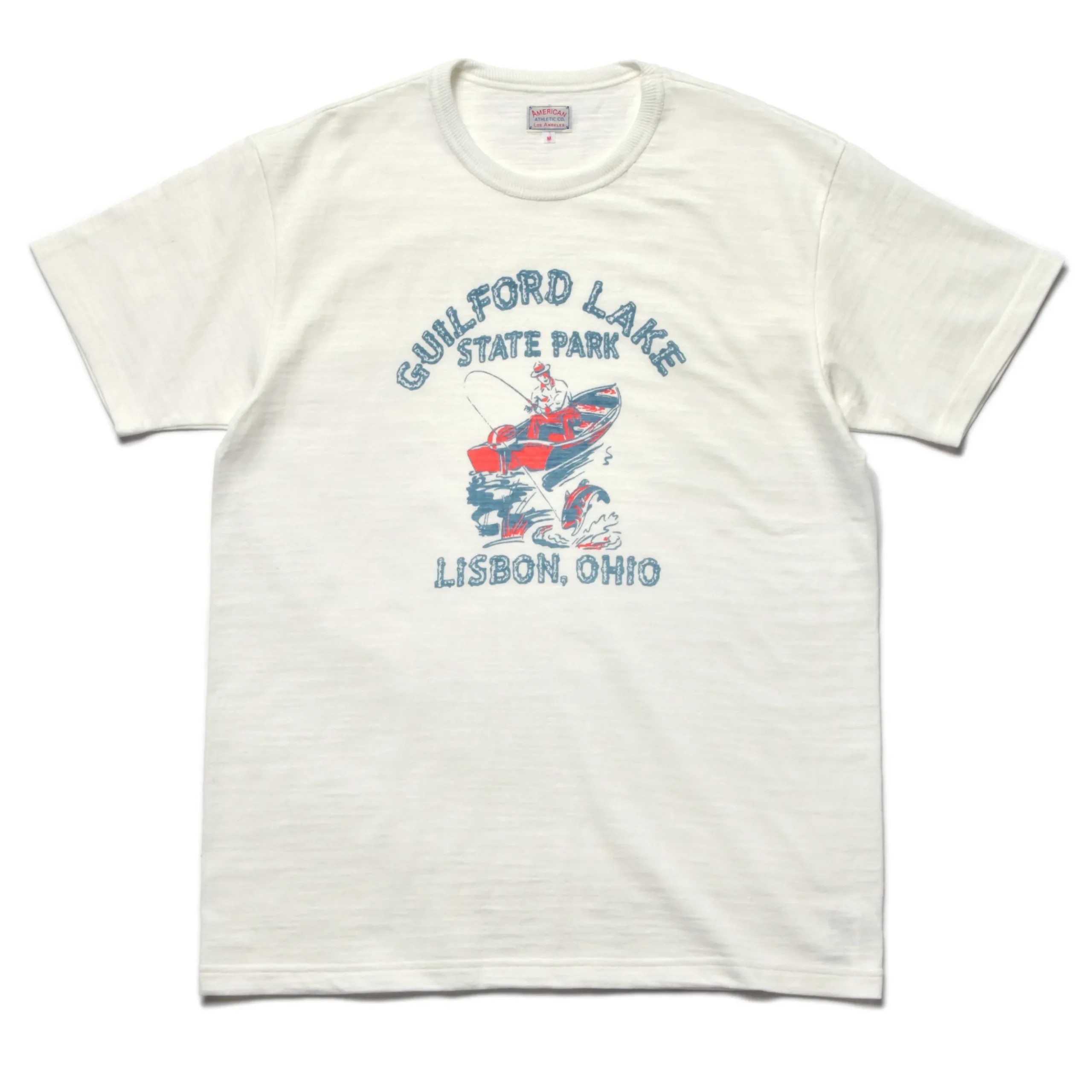 T-Shirts-Joe McCoy American Athletic Tee / Guilford Lake 11 Milk