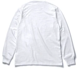 T-Shirts-Joe McCoy Athletic L/S T-Shirt/ Loopwheel 010 White