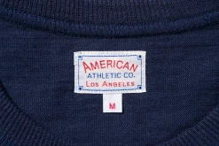 T-Shirts-Joe McCoy Athletic L/S T-Shirt/ Loopwheel 140 Navy