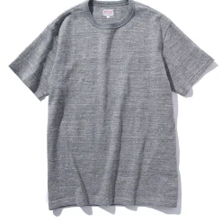 T-Shirts-Joe McCoy Athletic T-Shirt / Loopwheel 020 Grey