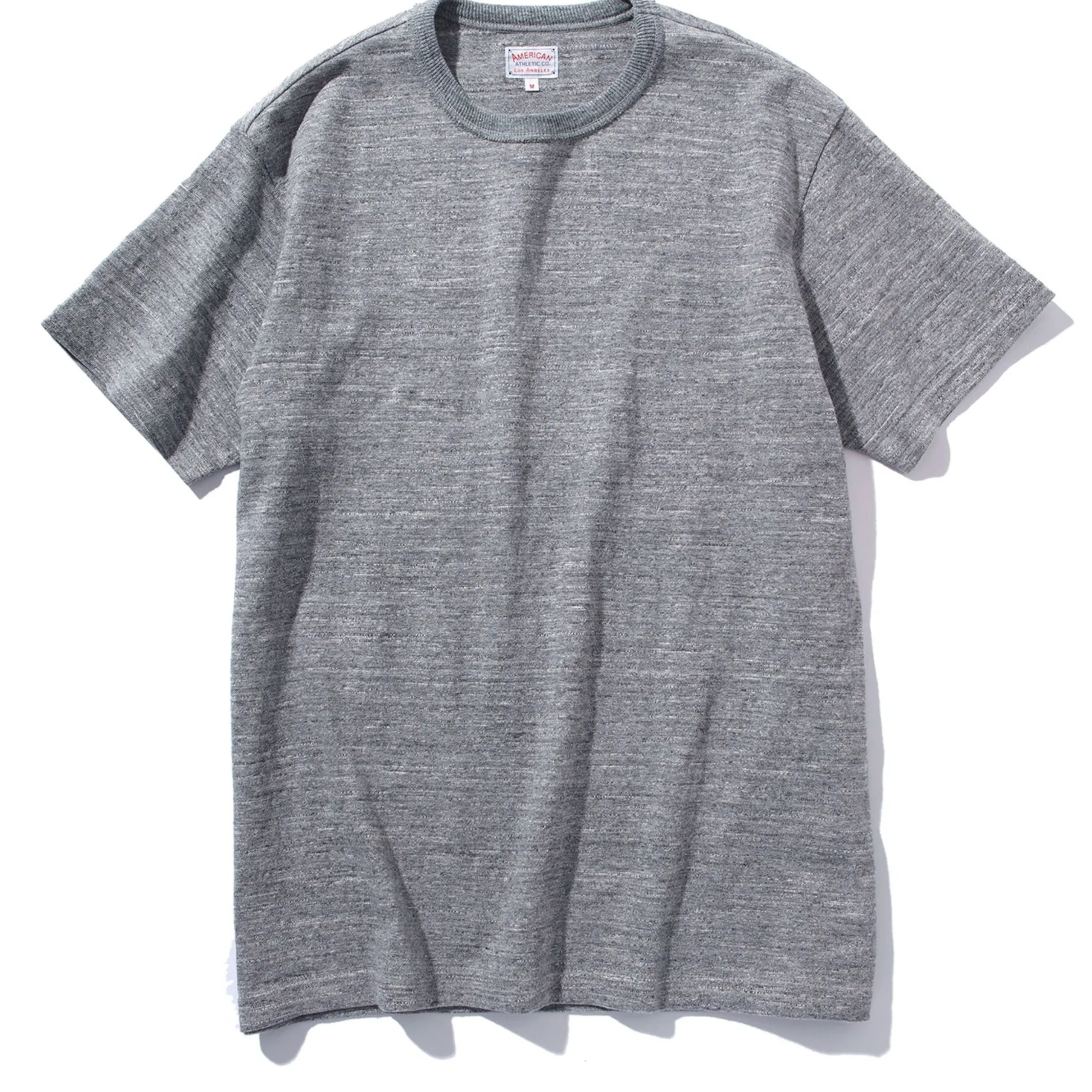 T-Shirts-Joe McCoy Athletic T-Shirt / Loopwheel 020 Grey