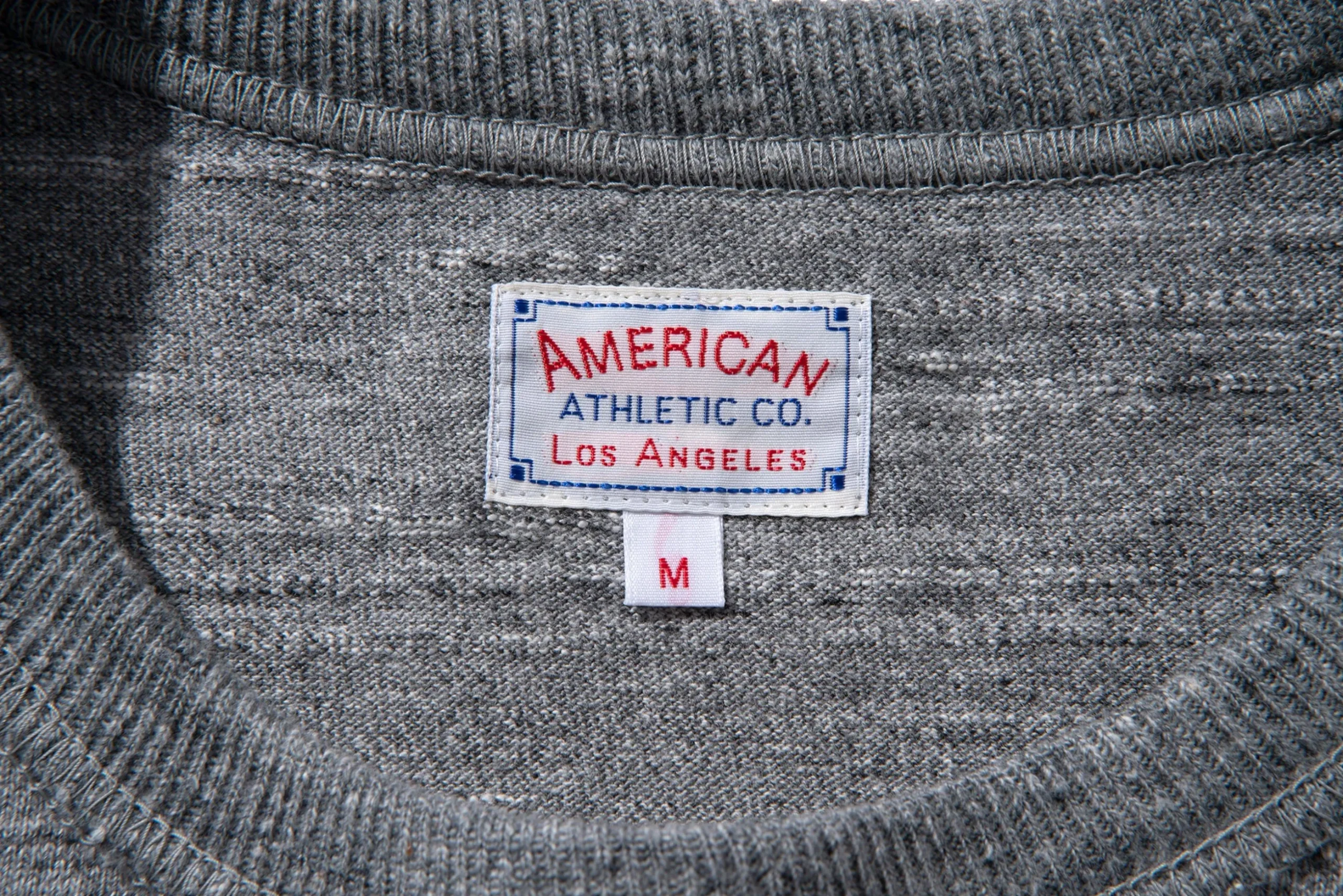 T-Shirts-Joe McCoy Athletic T-Shirt / Loopwheel 020 Grey
