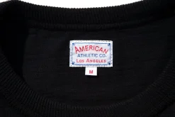 T-Shirts-Joe McCoy Athletic T-Shirt / Loopwheel 030 Black