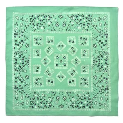Bandanas-Joe McCoy Bandanna 'Cookie' 111 Teal