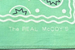 Bandanas-Joe McCoy Bandanna 'Cookie' 111 Teal