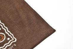 Bandanas-Joe McCoy Bandanna 'Cookie' 050 Brown
