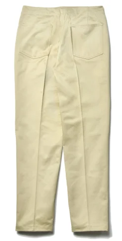 Pants-Joe McCoy Belted Waistband Trouser, Plain Stitch / Westpoint Army Cloth 41 Beige