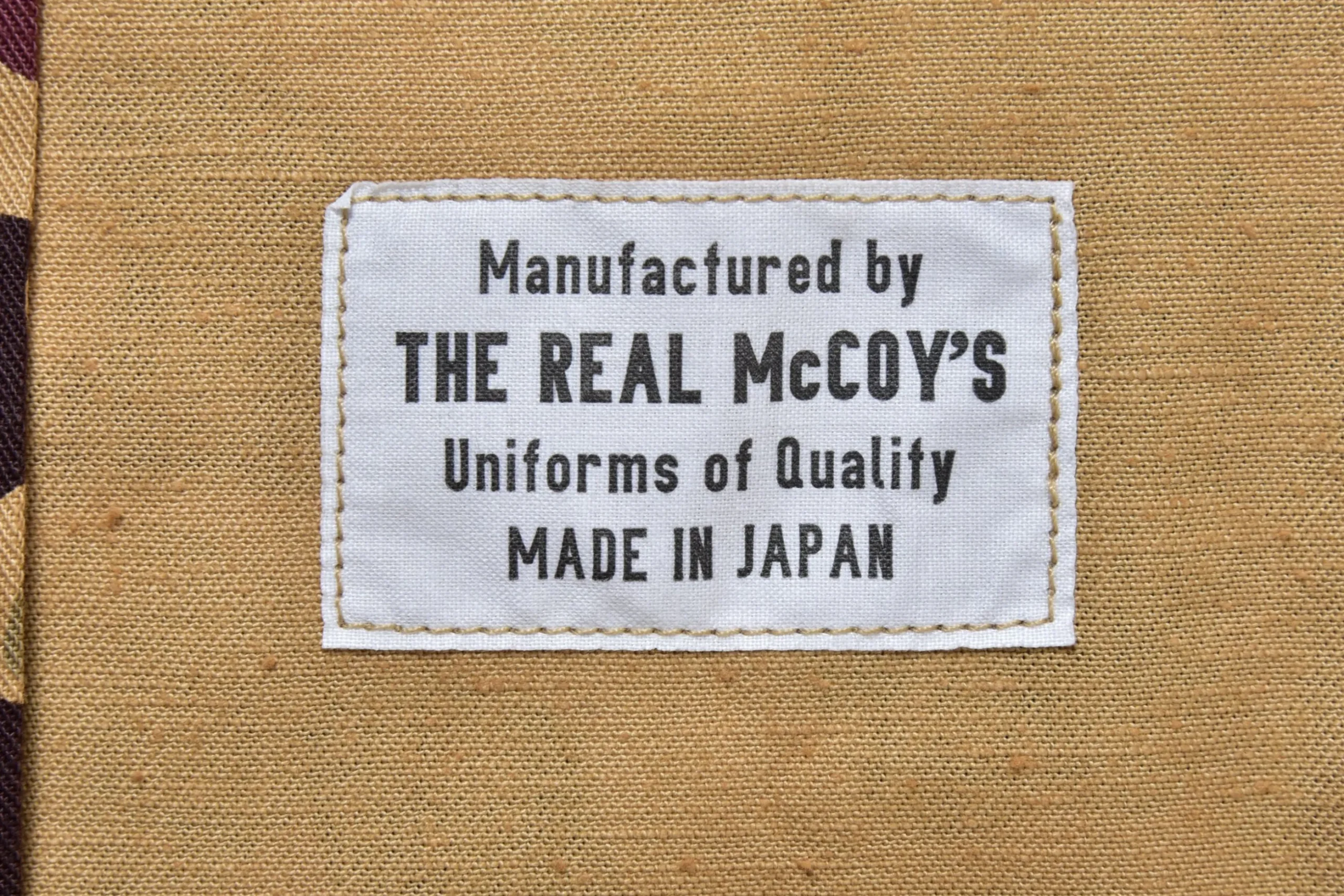 Military-The Real McCoy's Beo Gam Camouflage Shirt Beige