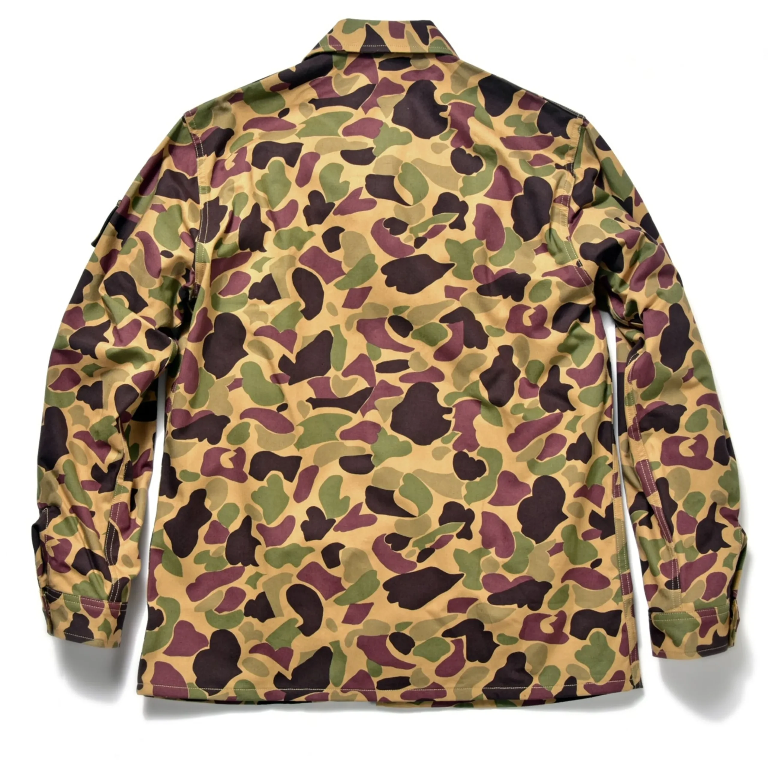 Military-The Real McCoy's Beo Gam Camouflage Shirt Beige