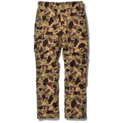 Pants-The Real McCoy's Beo Gam Camouflage Trousers Beige