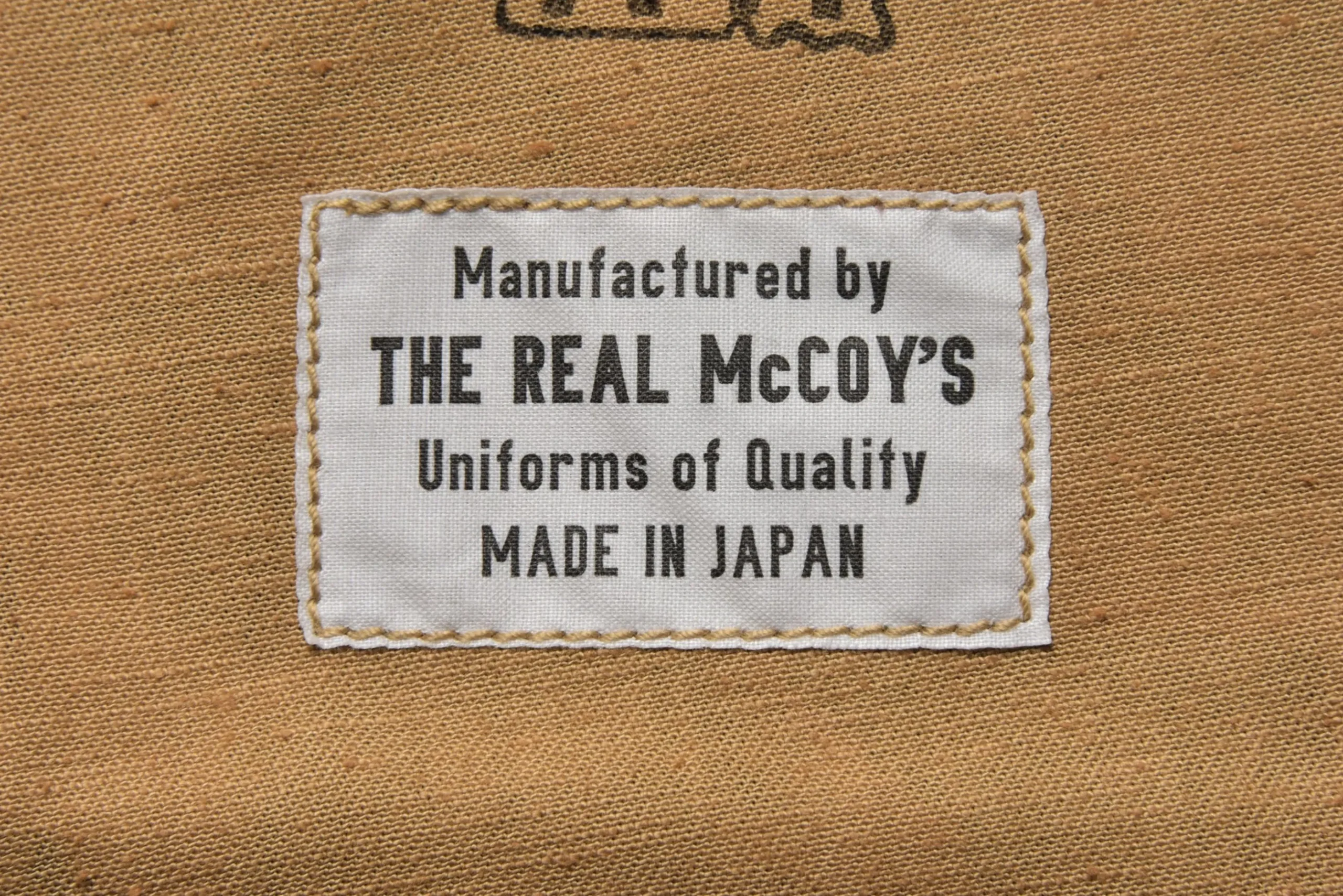 Pants-The Real McCoy's Beo Gam Camouflage Trousers Beige