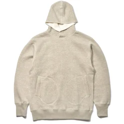 Sweatshirts-Joe McCoy Boxing Glove Pocket Hooded Sweatshirt 013 Oatmeal