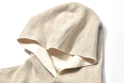 Sweatshirts-Joe McCoy Boxing Glove Pocket Hooded Sweatshirt 013 Oatmeal