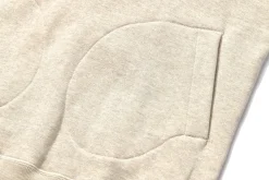 Sweatshirts-Joe McCoy Boxing Glove Pocket Hooded Sweatshirt 013 Oatmeal