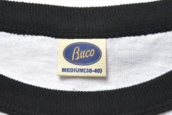 T-Shirts-Buco Baseball Tee / Oval Logo White