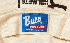 Hats-Buco Bucket Hat / Logo 012 Ecru