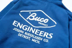 Sweatshirts-Buco F/Z Parka / Engineer R.Blue