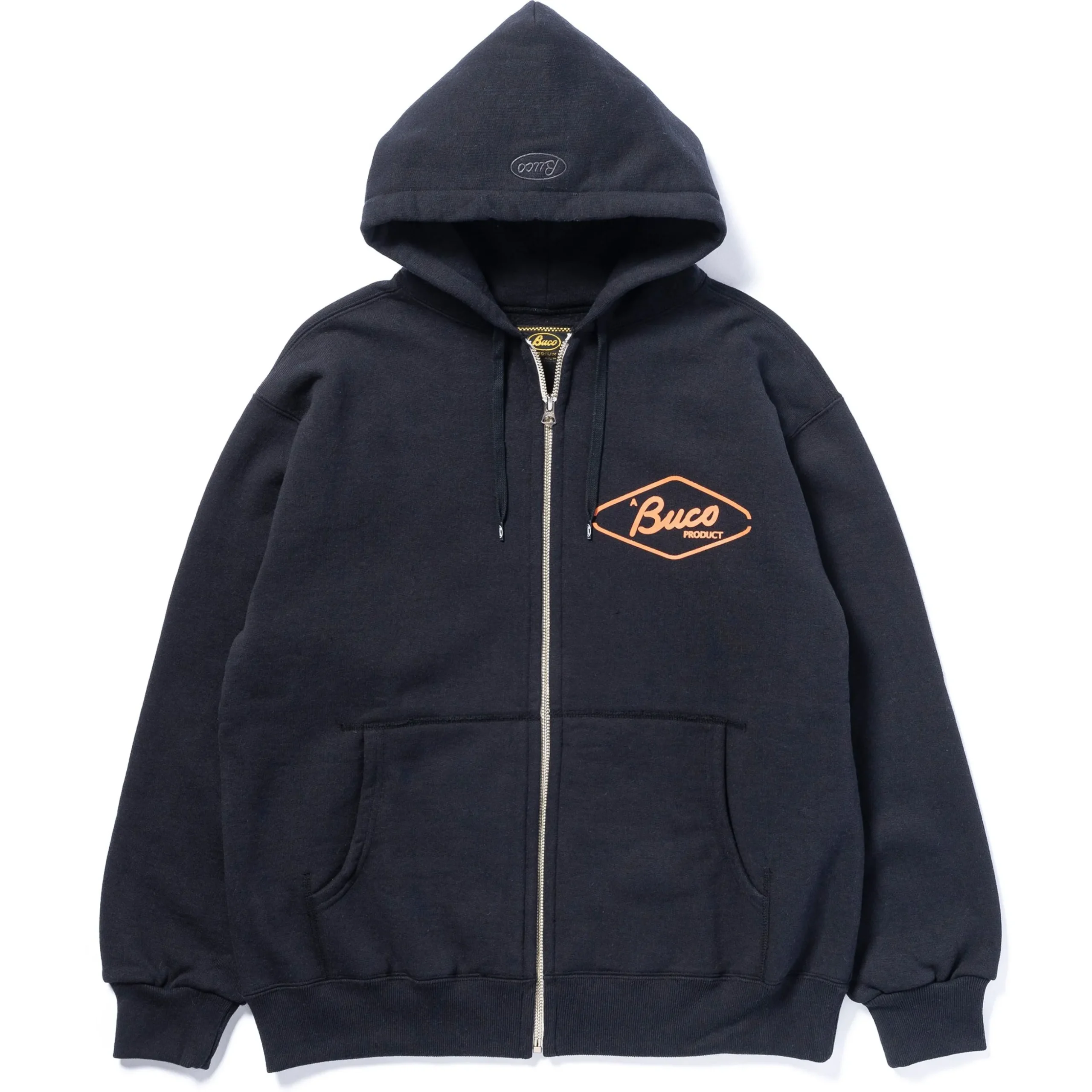 Sweatshirts-Buco F/Z Parka / Engineer Black