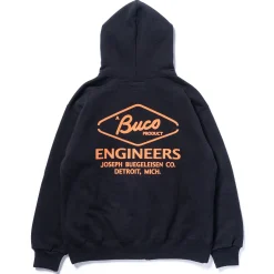 Sweatshirts-Buco F/Z Parka / Engineer Black