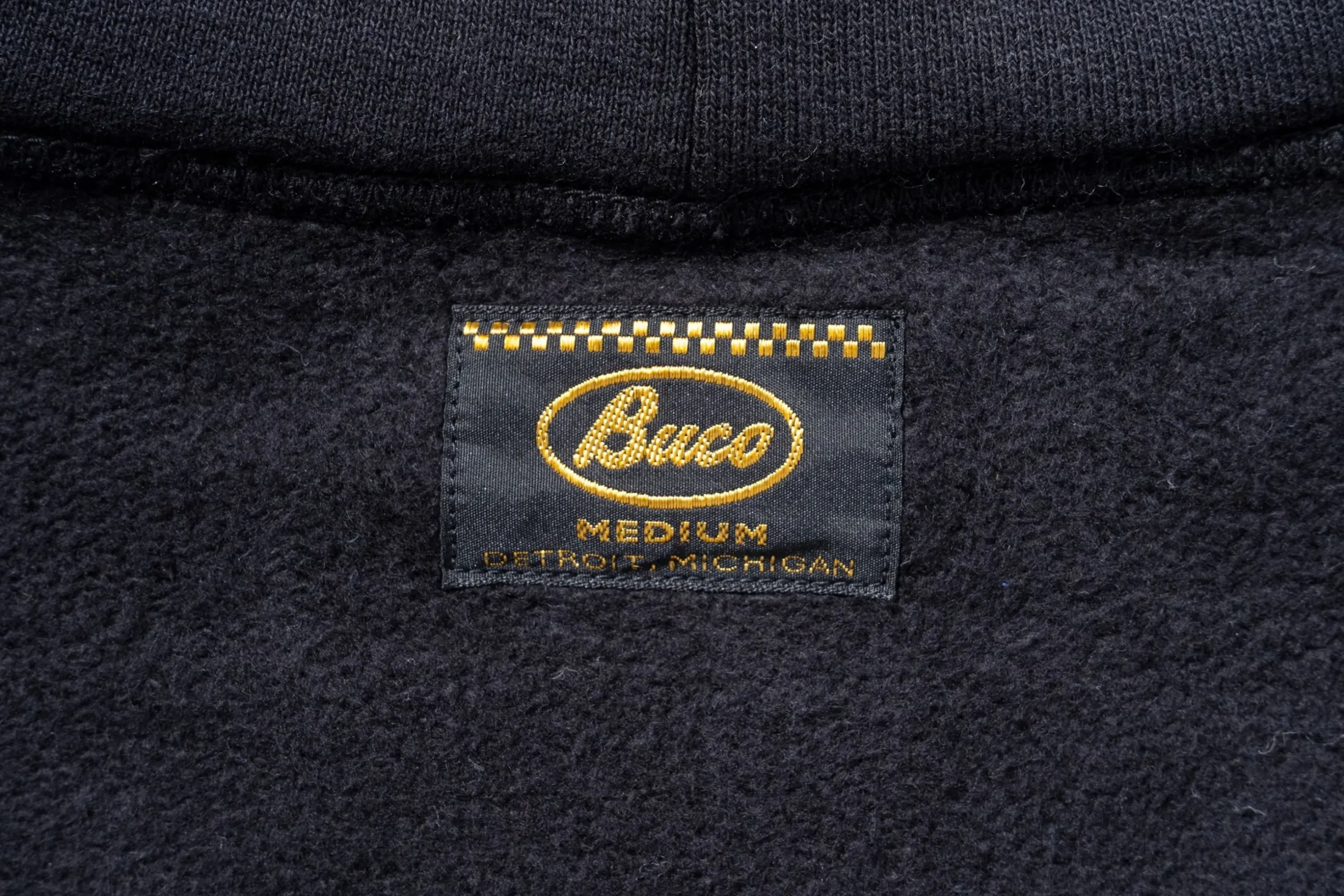Sweatshirts-Buco F/Z Parka / Engineer Black