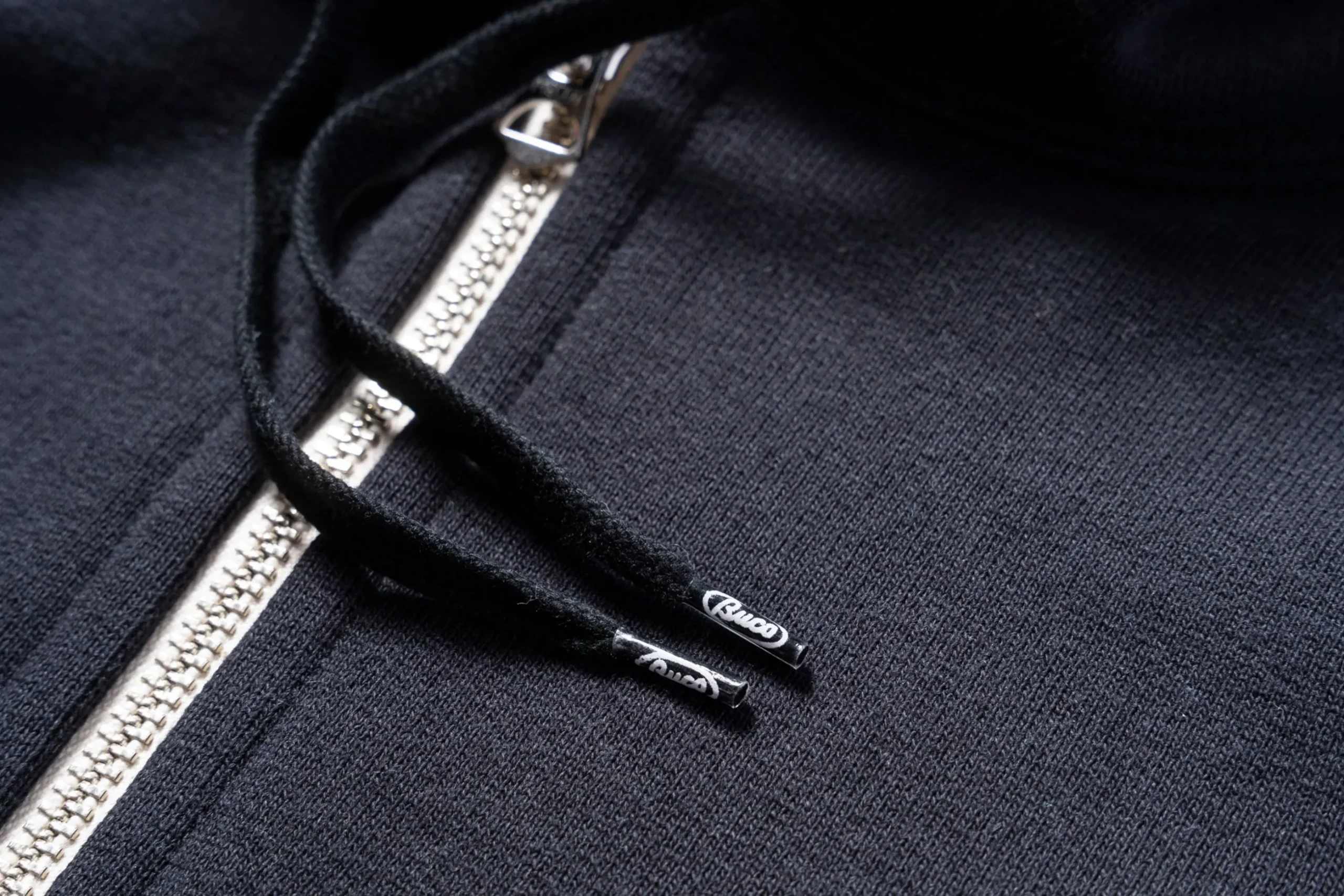Sweatshirts-Buco F/Z Parka Sweatshirt Black
