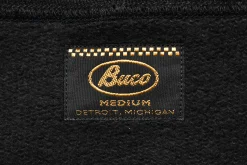 Sweatshirts-Buco F/Z Sweatshirt / Oval Logo 030 Black