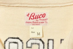 Sweatshirts-Buco Half-Zip Motorcycle Jersey / -Product White/Black