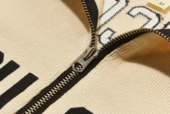 Sweatshirts-Buco Half-Zip Motorcycle Jersey / -Product White/Black