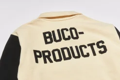 Sweatshirts-Buco Half-Zip Motorcycle Jersey / -Product White/Black