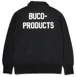 Sweatshirts-Buco Half-Zip Motorcycle Jersey / -Product Black