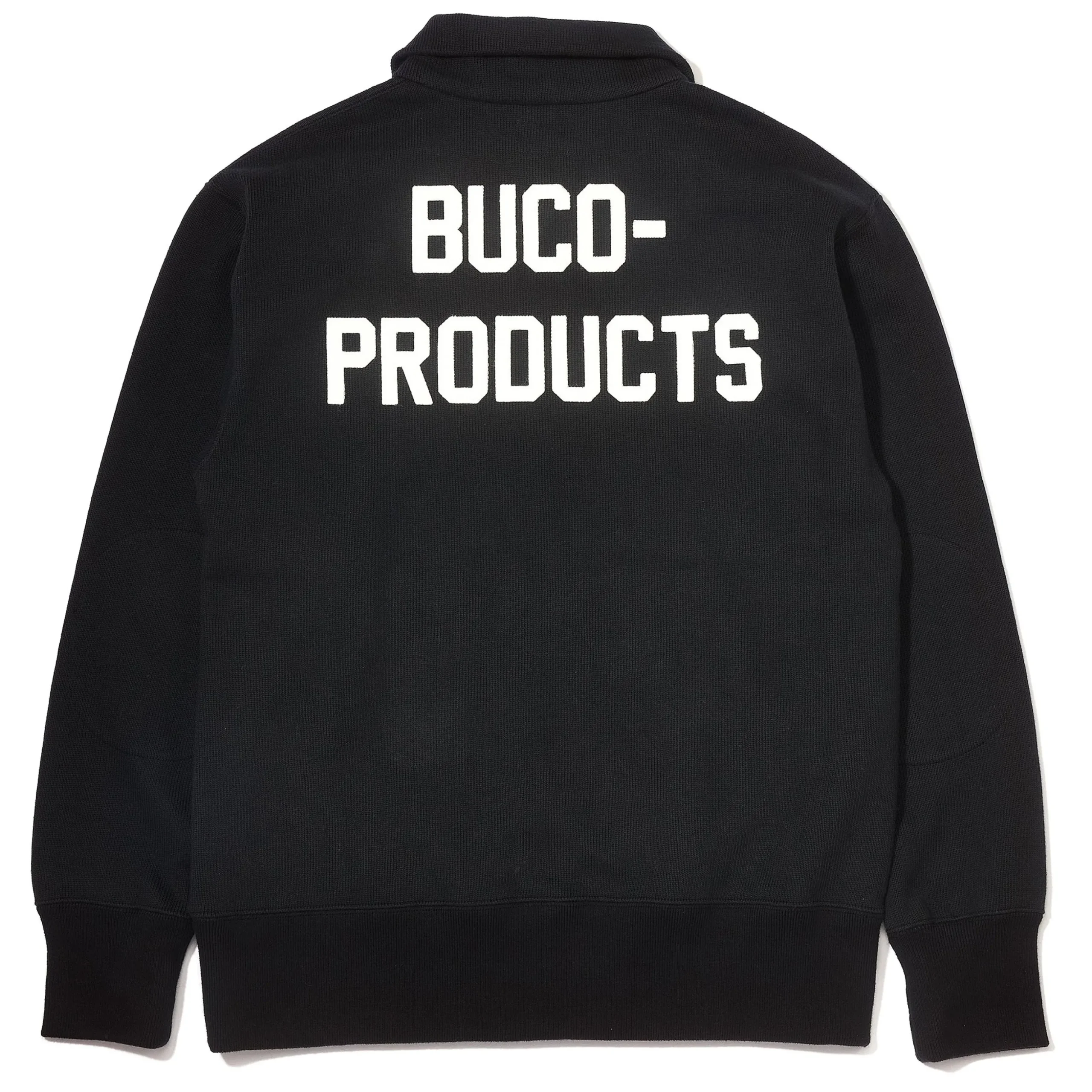Sweatshirts-Buco Half-Zip Motorcycle Jersey / -Product Black