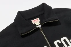 Sweatshirts-Buco Half-Zip Motorcycle Jersey / -Product Black