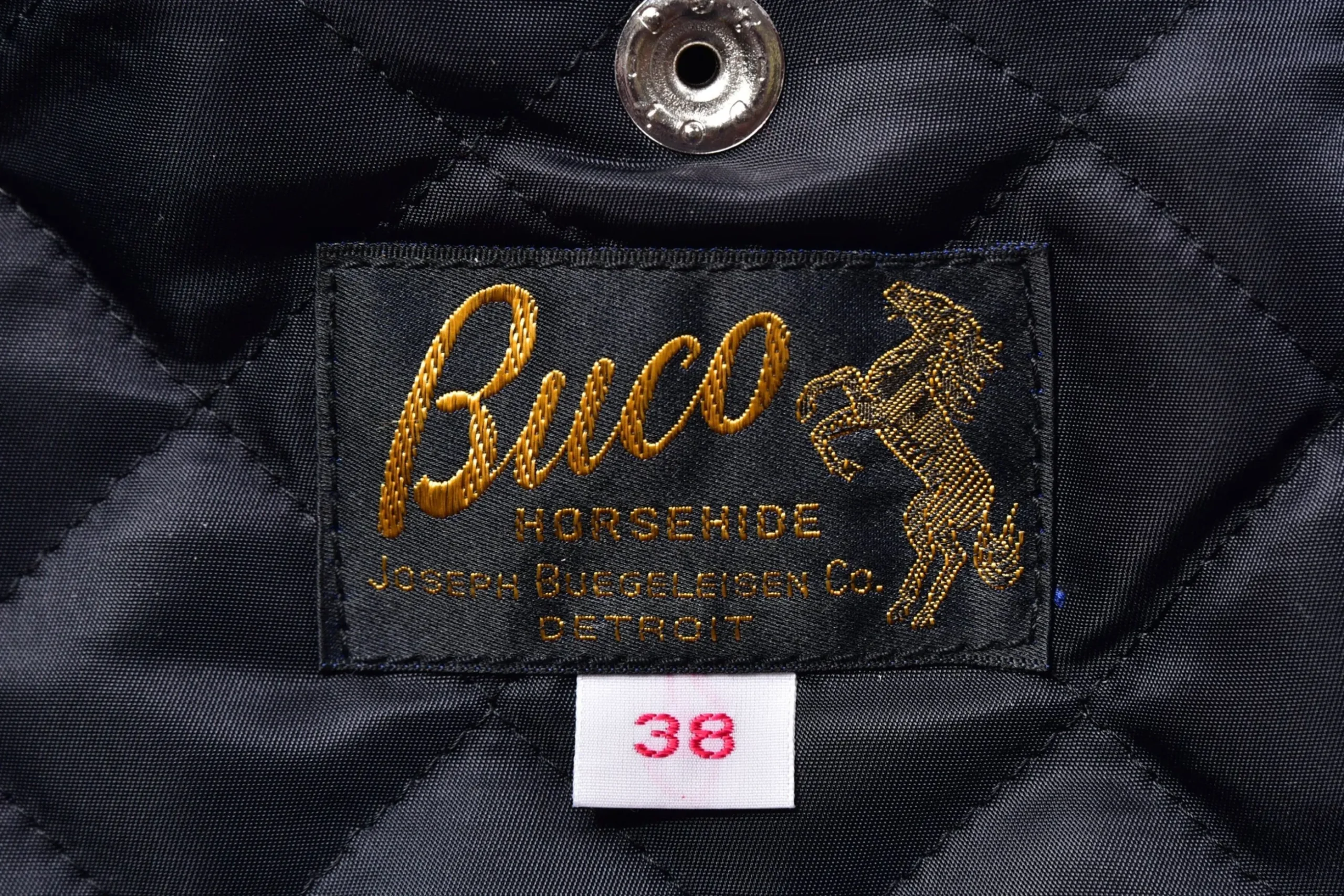 Leather-Buco J-24 / White X Black 030 Black