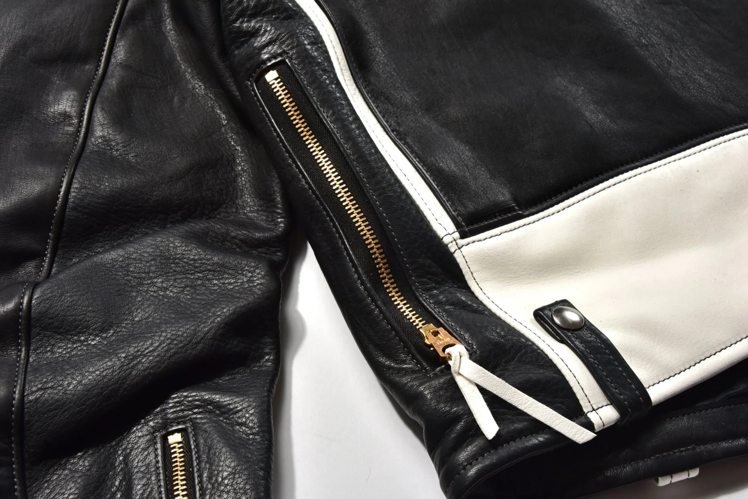 Leather-Buco J-24 / White X Black 030 Black