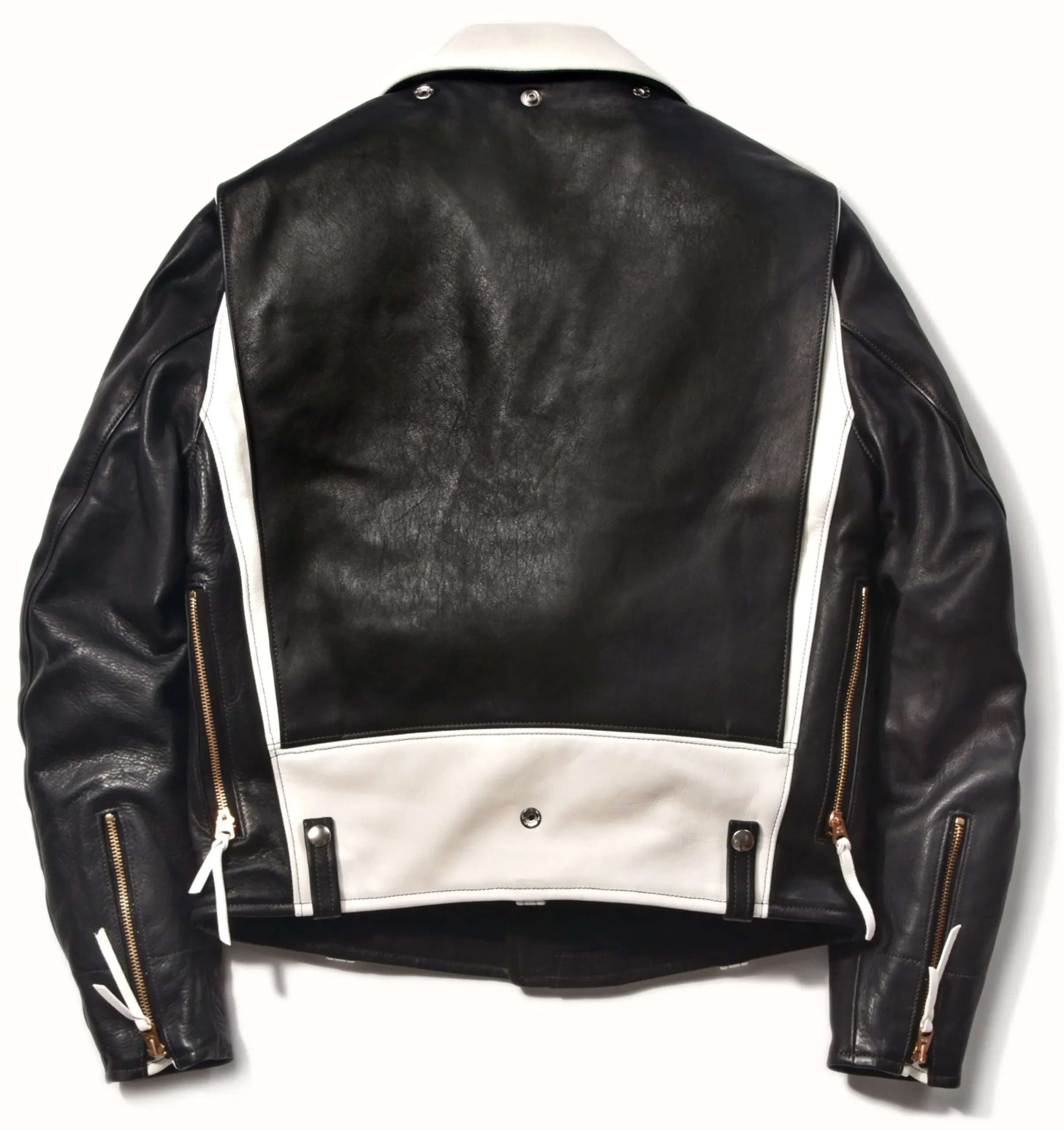 Leather-Buco J-24 / White X Black 030 Black