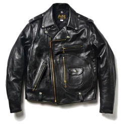 Leather-Buco J-24 Jacket 030 Black