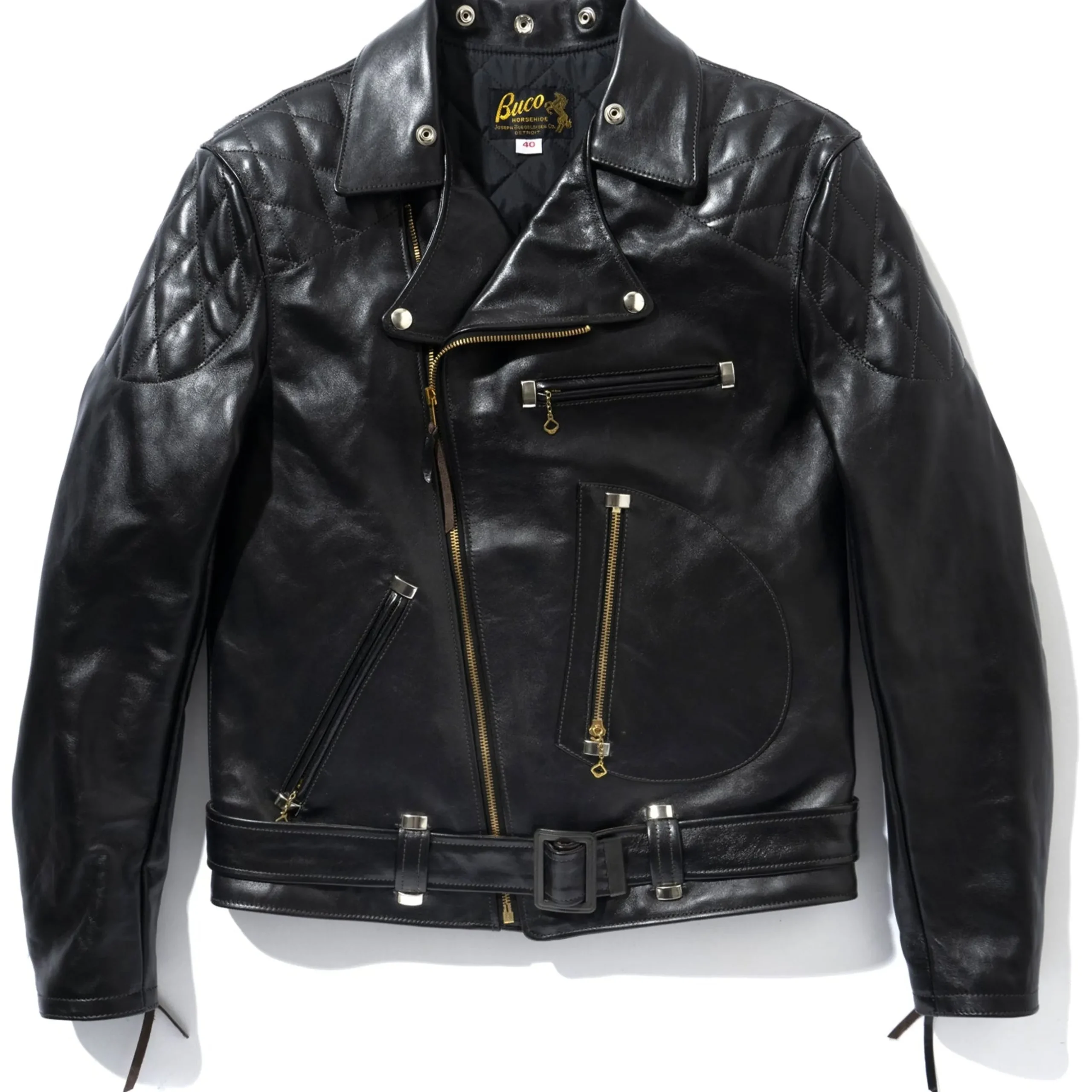 Leather-Buco J-82 Padded Black