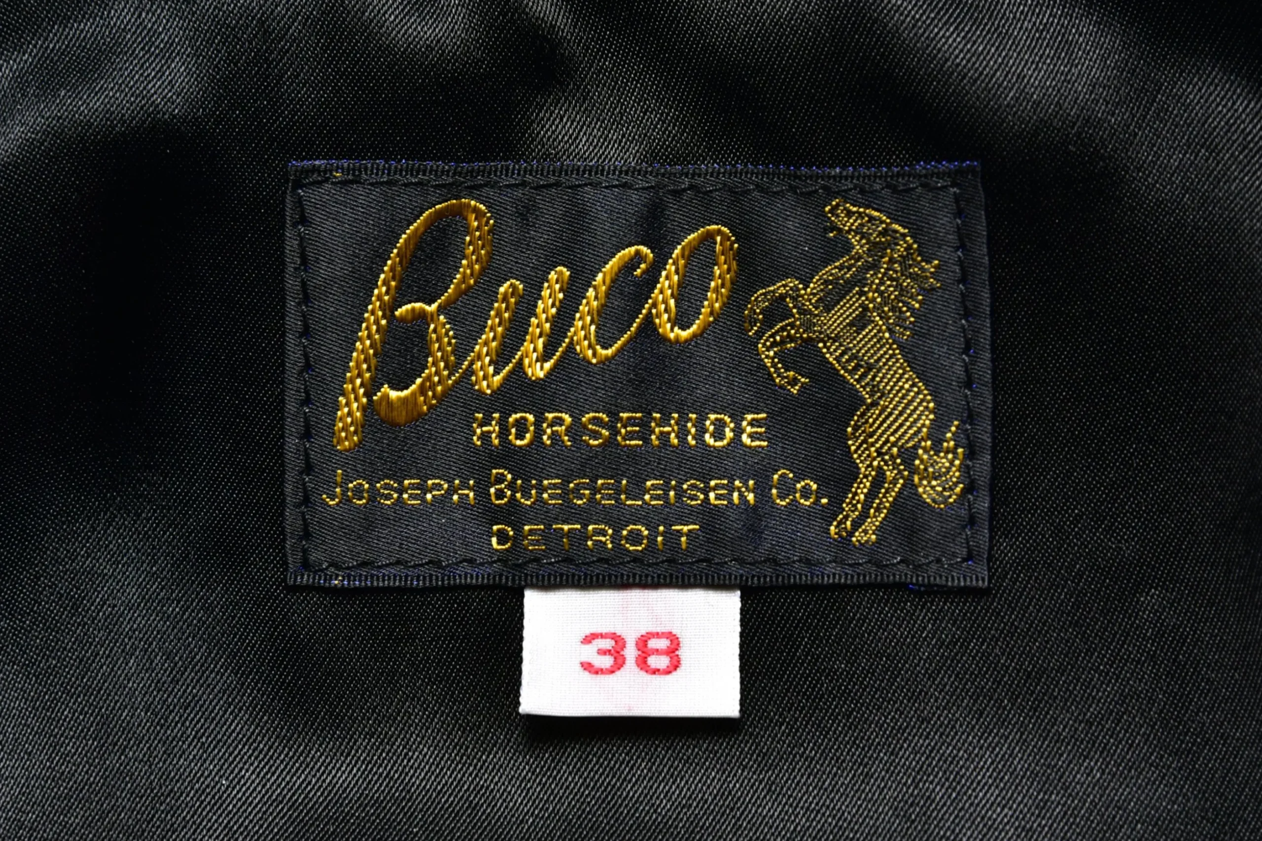 Leather-Buco J-100 Padded Black