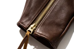 Leather-Buco Jh-1 Jacket / Brown