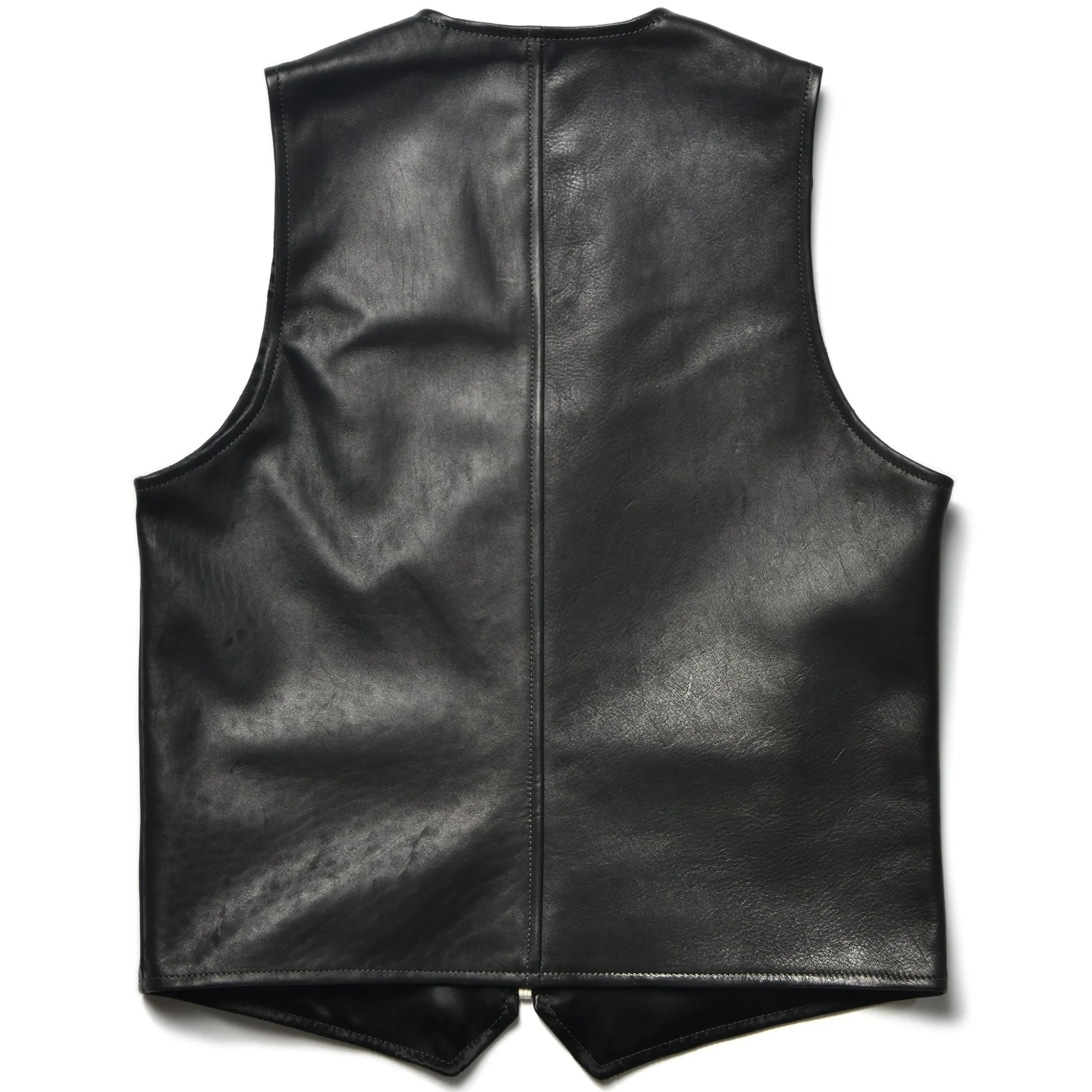 Leather-Buco Leather Vest 031 D. Black